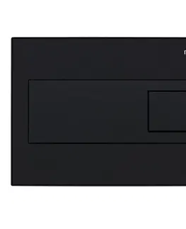Kúpeľňa MEREO - Star ovladacie tlačítko, čierna/čierna MM31