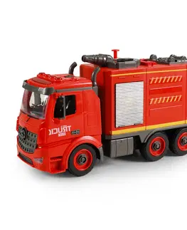Hračky - dopravné stroje a traktory RAPPA - Skrutkovacie hasičské auto so striekačkou na vodu