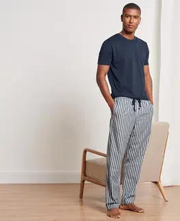 Pajamas Pyžamo s tkanými nohavicami