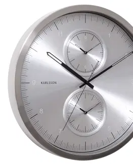 Hodiny Nástenné hodiny KA5508SI Karlsson 50cm