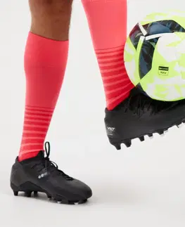 ponožky Futbalové podkolienky Viralto Solo ružovočervené