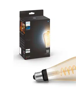 LED osvetlenie Philips LED Stmievateľná žiarovka Philips Hue WHITE AMBIANCE ST72 E27/7W/230V 2200-4500K 