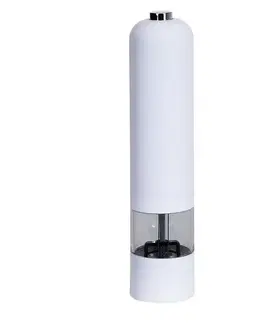 Mlynčeky elektrické EH Elektrický mlynček na soľ/korenie, biela​