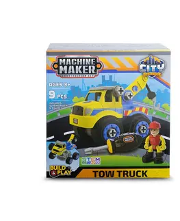 Hračky - dopravné stroje a traktory NIKKO - City Service, 3 druhy
