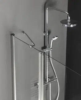 Sprchovacie kúty GELCO - ONE sprchové dvere s pevnou časťou1100 číre sklo GO4811