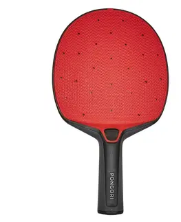 stolný tenis Raketa na stolný tenis PPR 130 Outdoor 2020 čierno-červená