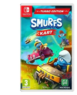 Hry pre Nintendo Switch Smurfs Kart CZ (Turbo Edition) NSW
