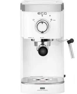 Automatické kávovary ECG pákový kávovar ESP 20301 White