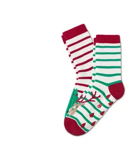 Socks Protišmykové ponožky s biobavlnou, 2 páry