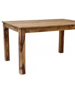 Jedálenské stoly Jedálenský stôl Rami 140x90 indický masív palisander