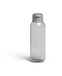 KÁVA A ČAJ Fľaša na vodu (sivá)