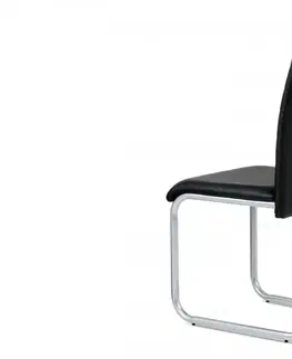 Jedálenské stoličky a kreslá Jedálenská stolička DCL-102 Autronic Cappuccino