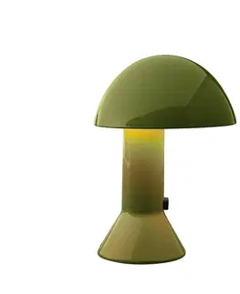 Lampy na nočný stolík Martinelli Luce Martinelli Luce Elmetto - Stolová lampa, zelená