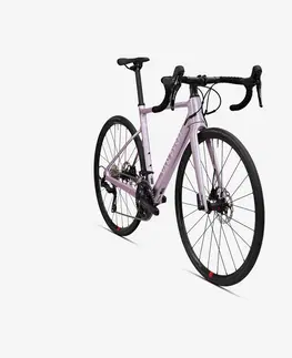 bicykle Cestný bicykel NCR CF 105 12 rýchlostí fialový