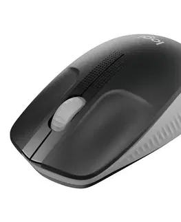 Myši Bezdrôtová myš Logitech M190 Full-size bezdrôtová myš, šedá 910-005906