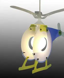 Závesné svietidlá Niermann Standby Závesná lampa Helikoptéra pre deti