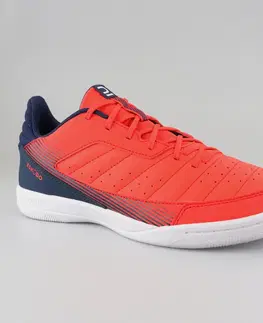 dámske tenisky Futsalová obuv Eskudo 500 červená