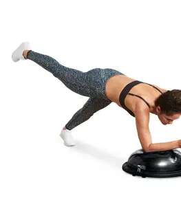 Exercise & Fitness Balančná lopta, čierna