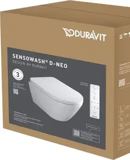 Kúpeľňa Bidetovací WC komplet - Duravit SensoWash D-Neo 654000012004300 DU 654000012004300