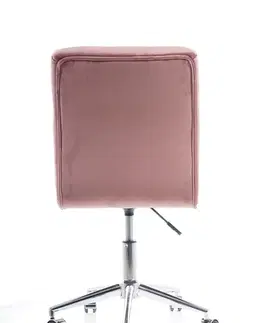 Kancelárske stoličky K-020 kancelárska stolička, ružová