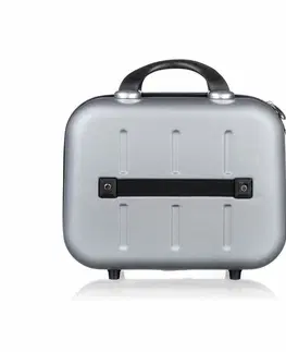 Batohy Pretty UP Cestovný škrupinový kufrík ABS07, veľ. 17, sivá