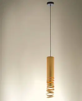 Závesné svietidlá Artemide Závesná lampa Artemide Decomposé, zlatá