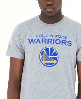 dresy Basketbalové tričko NBA Golden State Warriors s krátkym rukávom sivé