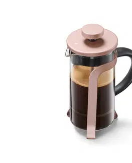 Coffee Makers & Espresso Machines Kanvica french press 300 ml, metalická ružová