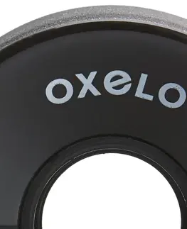 korčule 4 kolieska na dvojradové korčule Oxelo 60 mm 82A čierne