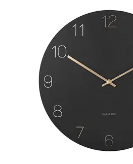 Hodiny Nástenné hodiny Karlsson KA5762BK, 40 cm