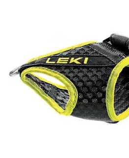 Trekingové palice Pútka Leki Shark Frame Strap Mesh 2022 Black-Neon Yellow - S/M/L