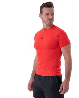 Pánske tričká Pánske funkčné tričko Nebbia 324 Red - M