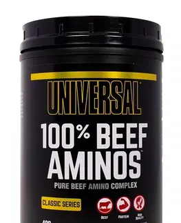 Hovädzie + Pečeňové 100% Beef Aminos - Universal Nutrition 400 tbl.