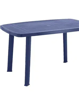 Záhradné stoly Stôl Faro modrý