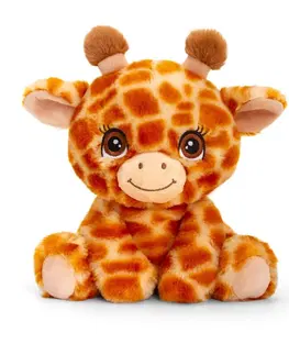 Plyšové hračky KEEL TOYS - SE1088 Keeleco Žirafa - eko plyšová hračka 16 cm