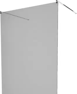 Sprchové dvere MEXEN/S - KIOTO samostatne stojaca sprchová zástena 120 x 200, grafit, chróm 800-120-002-01-40