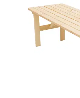 Stolčeky Masívny stôl z borovice drevo 30 mm (rôzne dĺžky) 200 cm