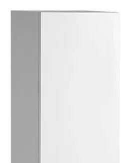 Kúpeľňa AQUALINE - VEGA skrinka vysoká 35x150x31cm, ľavá/pravá, biela VG150