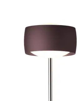 Stojacie lampy Oligo OLIGO Grace stojaca LED ovládanie gestom espresso