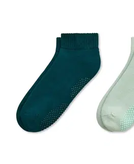 Socks Ponožky na jogu, 2 páry, zelené