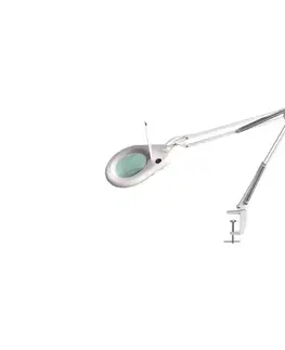 Lampy Geti LED Stolná lampa s lupou LED/9W/230V biela/chróm 