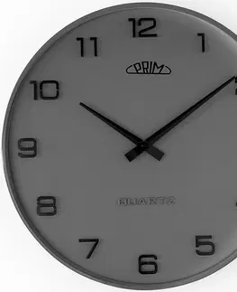 Hodiny Nástenné hodiny PRIM Bloom III- B 4158.92, šedá 35cm