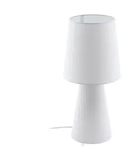 Lampy Eglo EGLO 97131 - Stolná lampa CARPARA 2xE27/12W/230V 