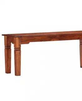 Lavice a stoličky Lavica akáciové drevo Dekorhome 110 cm