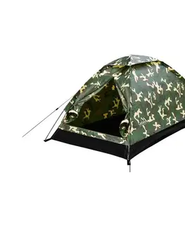 Camping a outdoor  Stan pre 2 osoby PU 2000 mm maskáčová 