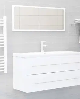 Kúpeľňové skrinky Skrinka pod umývadlo 100 cm Dekorhome Dub sonoma