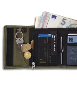 Peňaženky Peňaženka PENTAGON® Stater 2.0 sivá