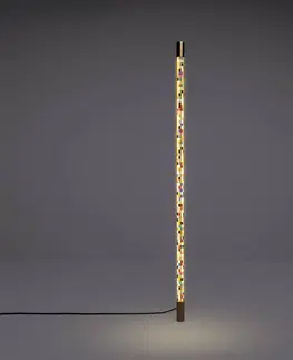 Nástenné svietidlá SELETTI Nástenné LED svetlo Linea Pixled, viacfarebná