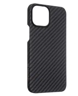 Puzdrá na mobilné telefóny Zadný kryt Tactical MagForce z aramidových vlákien pre Apple iPhone 13 mini, čierna