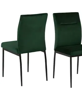 Plastové stoličky Stolička dark green 2 ks